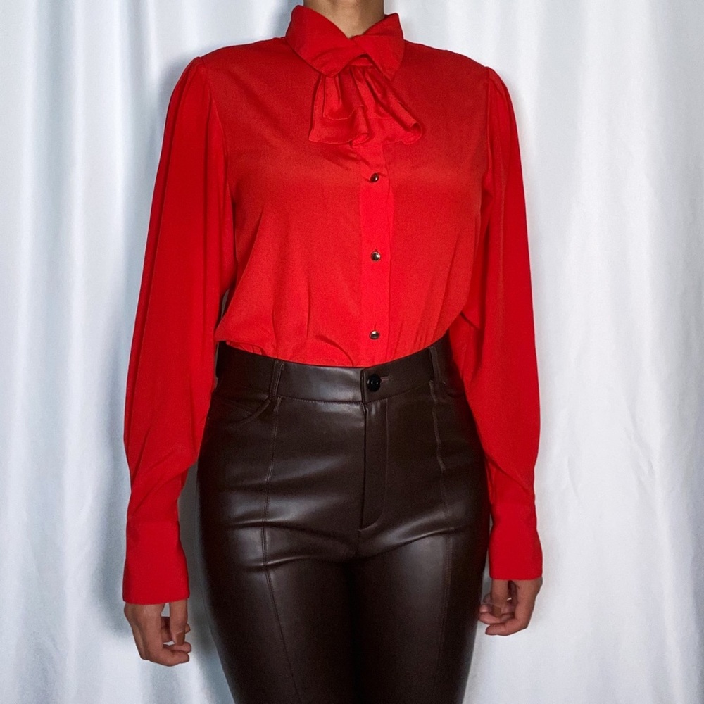 Vintage Chaus Top (size 10, fits like a medium) - Picture 4 of 5